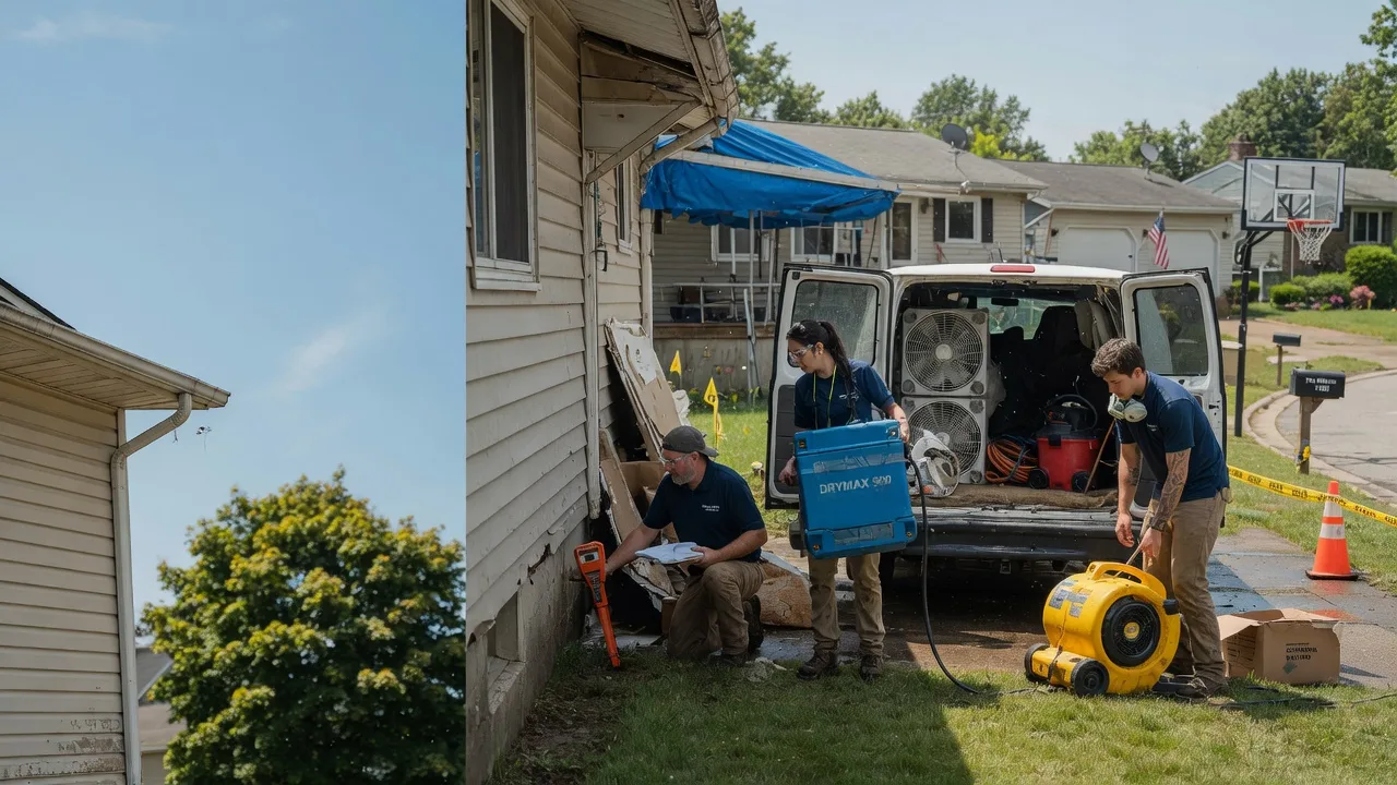 Ceiling Leak Cleanup in Ellison Bay, WI near me
