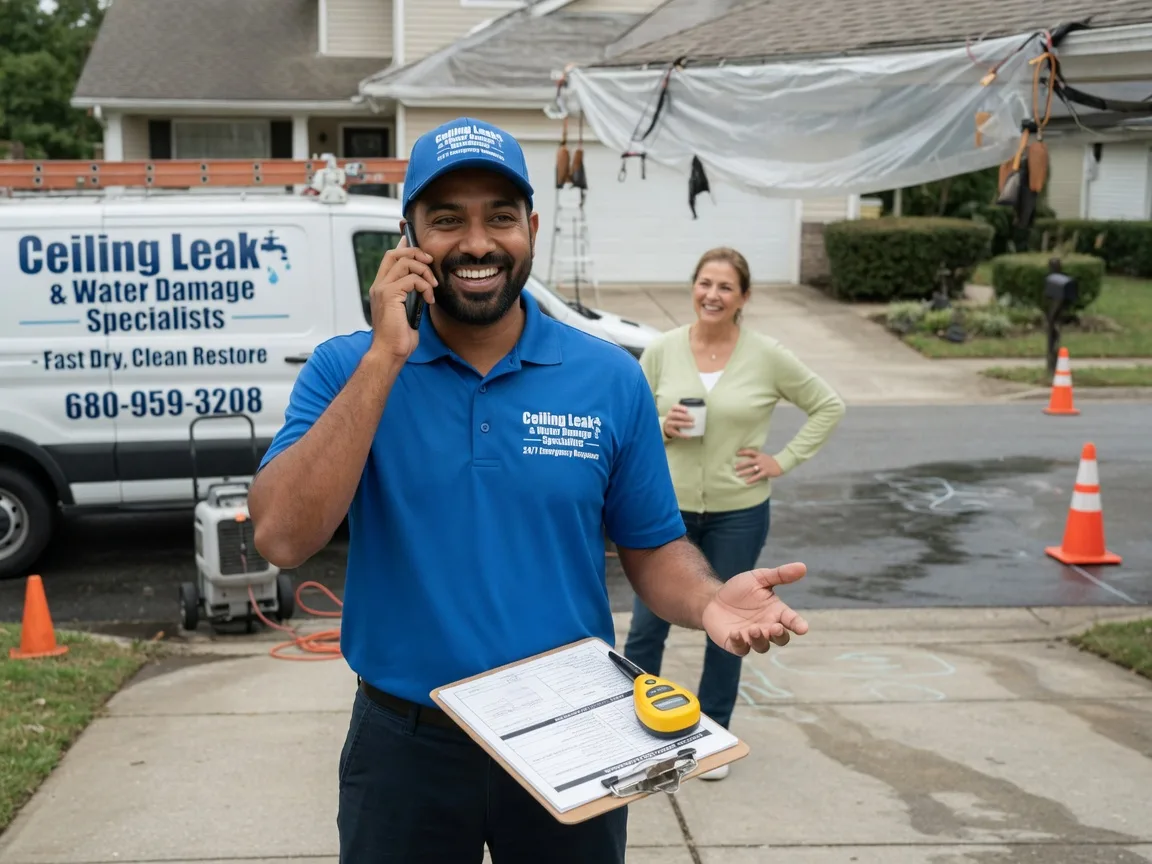 Ceiling Leak Cleanup Ellison Bay, WI FAQs
